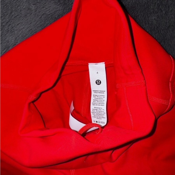 ❤️ NWOT Lululemon Wunder Train 28” Contour Fit Legging Hot Heat Size 4 - Picture 6 of 6
